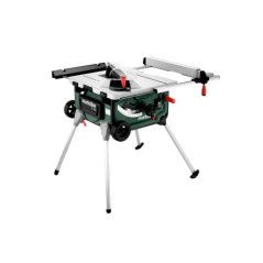 Metabo TS 254 Table Saw - Powerful 1700W with Battery and Charger Not Included - Premium Cutting Performance